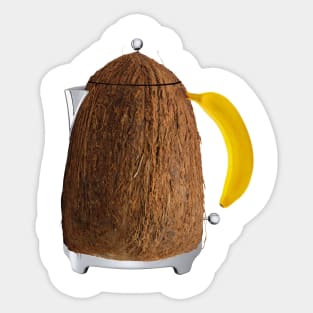 Kettle coconut Sticker